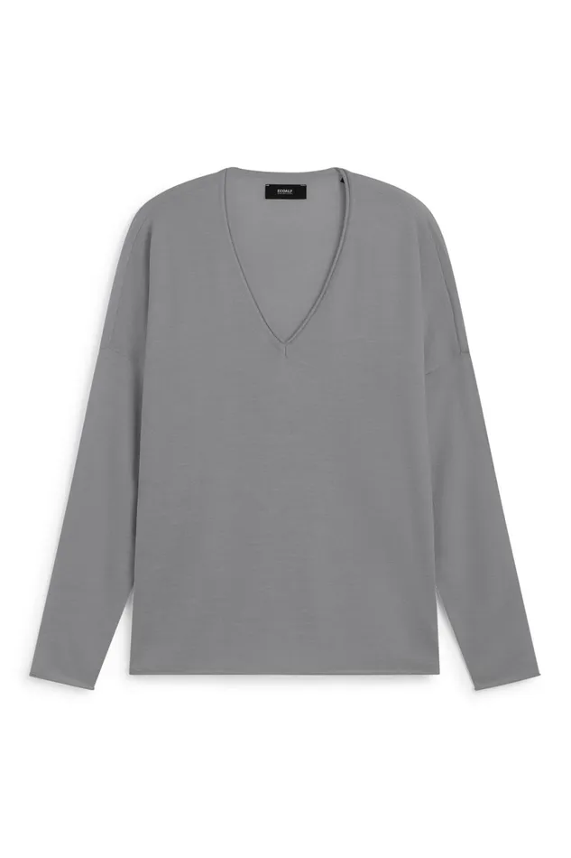Women Grey Anturio Sweater Ecoalf Knitwear