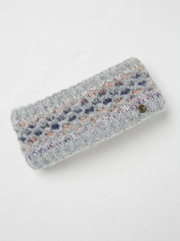 Women Hair Accessories Fat Face Grey Space Dye Headband