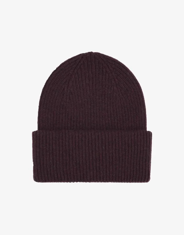 Women Hats Colorful Standard Merino Wool Hat Oxblood Red