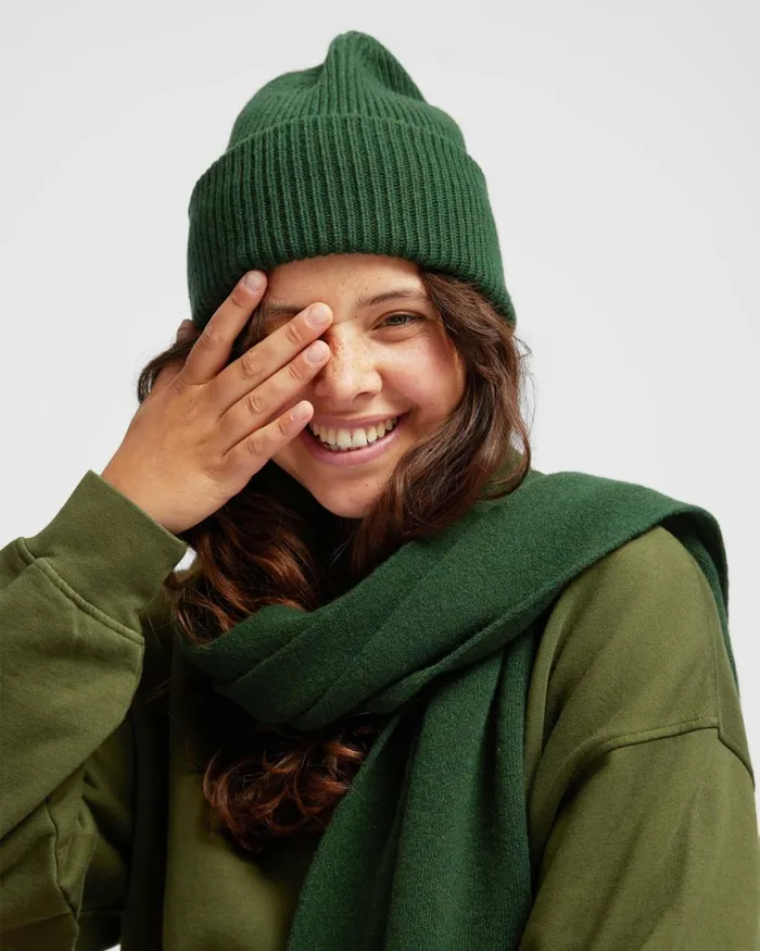 Women Hats Colorful Standard Merino Wool Hat Sandstone Orange