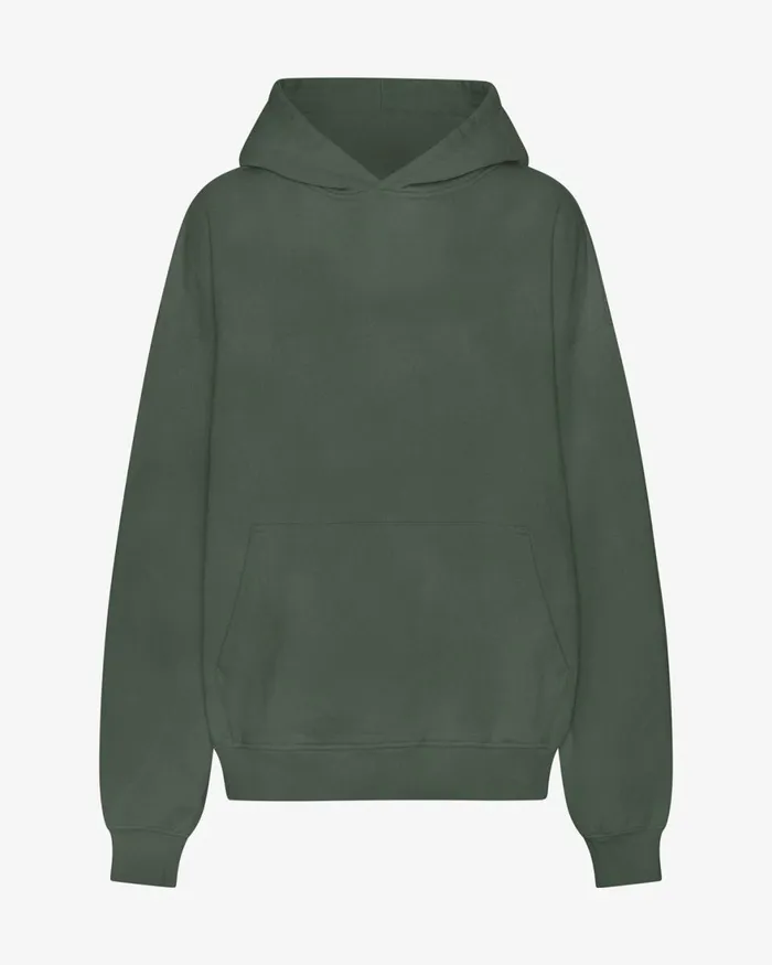 Women Hoodies Colorful Standard Organic Oversized Hood Midnight Forest