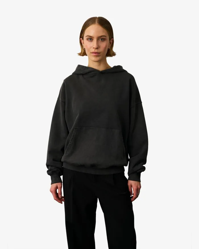 Women Hoodies Colorful Standard Organic Oversized Hood Midnight Forest