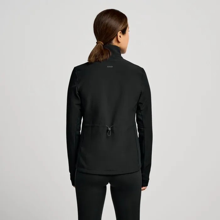 Women Hurricane Soft Shell Jacket Black Saucony Jackets