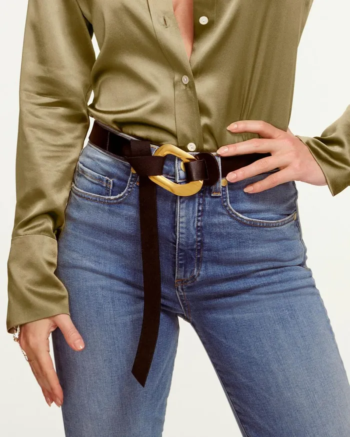 Women Ines Leather Tie Belt Black Ramy Brook Belts Women Ines Leather Tie Belt Black Ramy Brook Belts