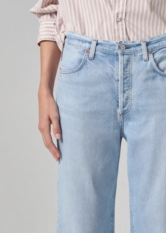 Women Jeans Citizens Of Humanity Annina High Rise Wide Leg 30034 In Alemayde