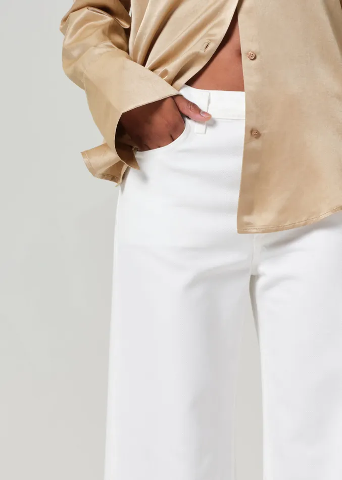 Women Jeans Citizens Of Humanity Annina High Rise Wide Leg 33034 In Soft White