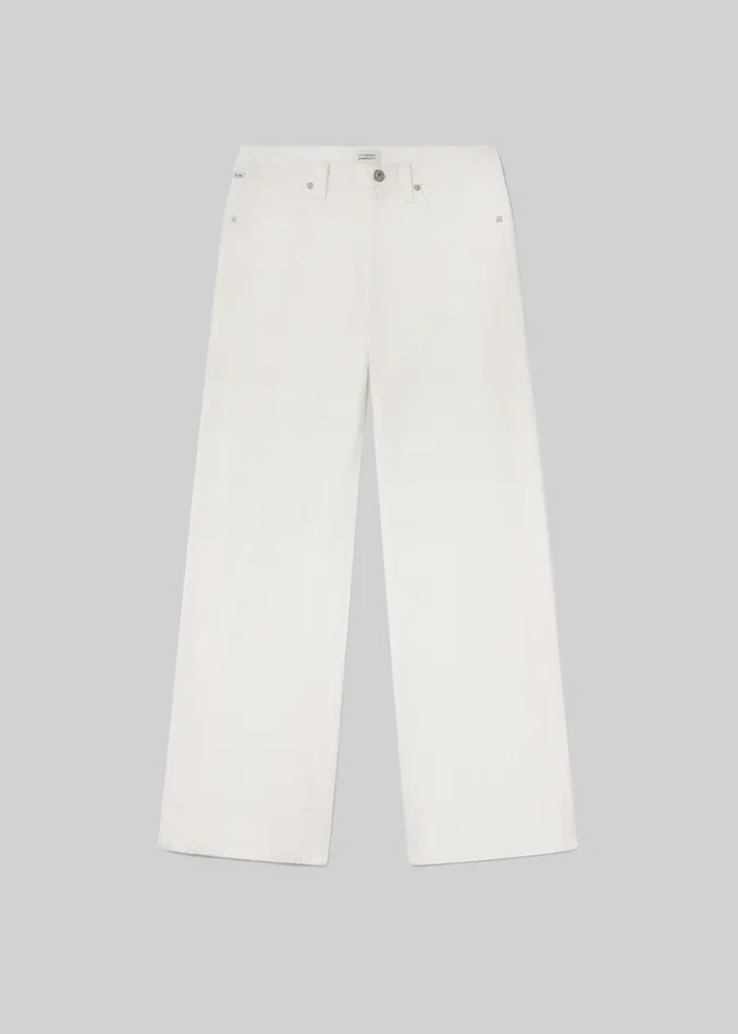 Women Jeans Citizens Of Humanity Annina High Rise Wide Leg 33034 In Soft White