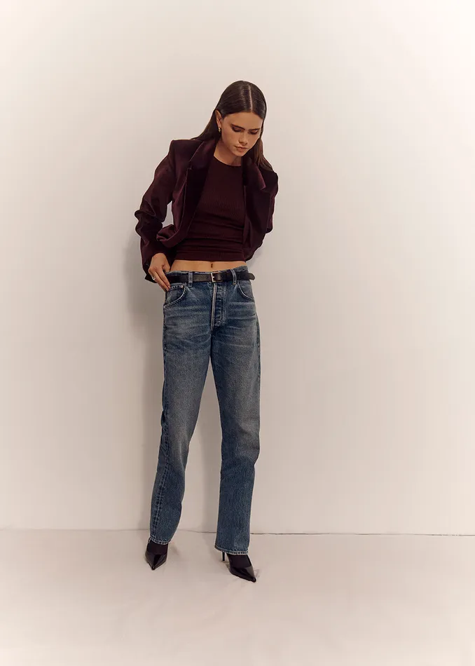 Women Jeans Citizens Of Humanity Baretta Relaxed Straight In Babylonia