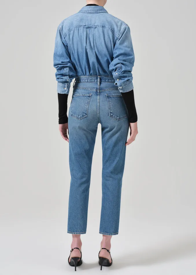 Women Jeans Citizens Of Humanity Charlotte High Rise Straight In Magnolia