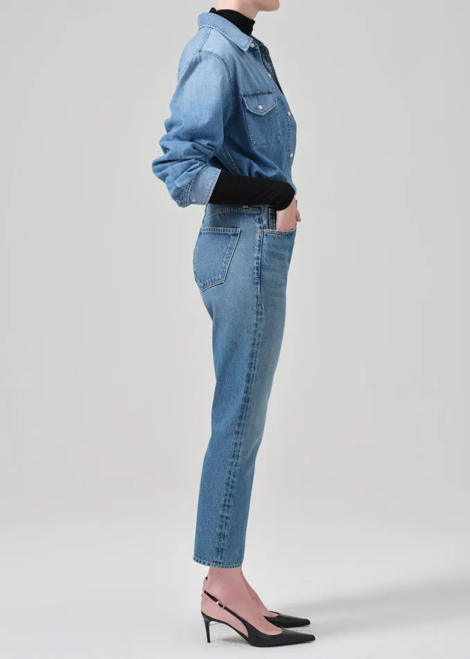 Women Jeans Citizens Of Humanity Charlotte High Rise Straight In Magnolia