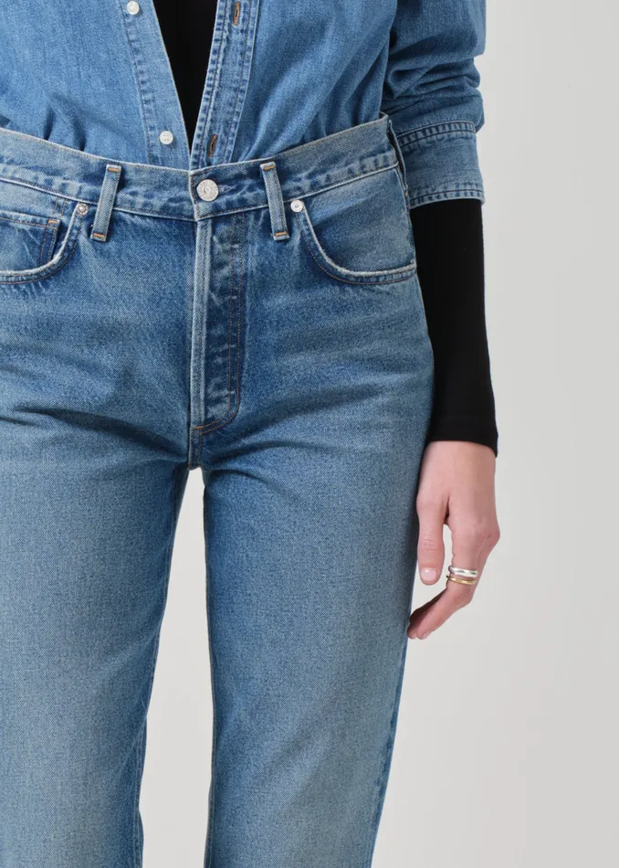 Women Jeans Citizens Of Humanity Charlotte High Rise Straight In Magnolia