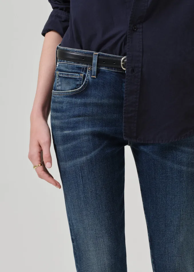Women Jeans Citizens Of Humanity Emerson Mid Rise Relaxed 27034 In Blue Ridge