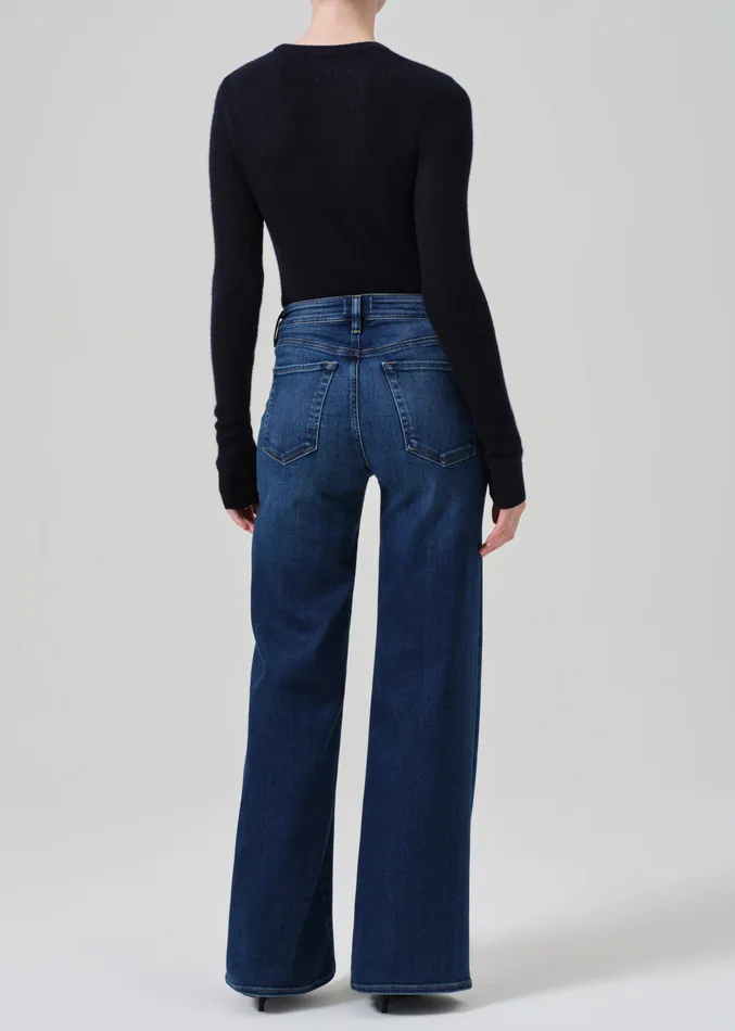 Women Jeans Citizens Of Humanity Raven Patch Pocket Wide Leg In Regency