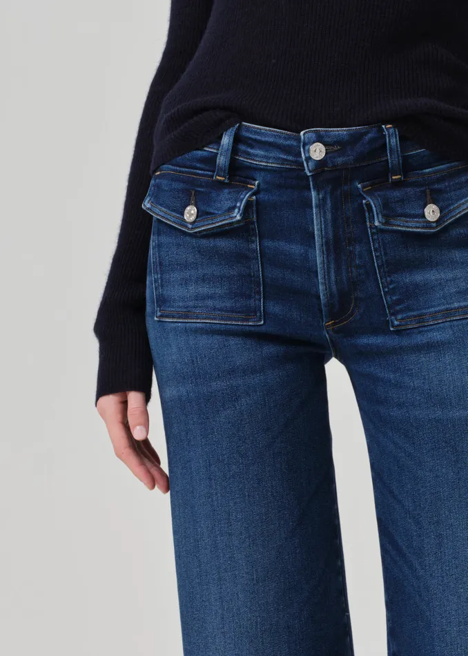 Women Jeans Citizens Of Humanity Raven Patch Pocket Wide Leg In Regency