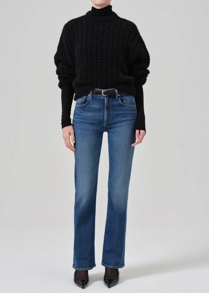 Women Jeans Citizens Of Humanity Vidia Mid Rise Boot In Abalone