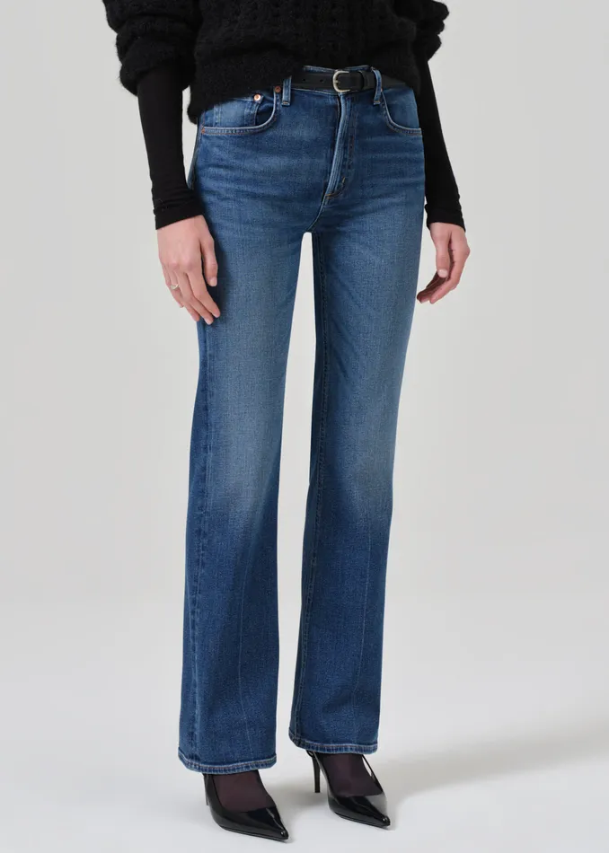 Women Jeans Citizens Of Humanity Vidia Mid Rise Boot In Abalone