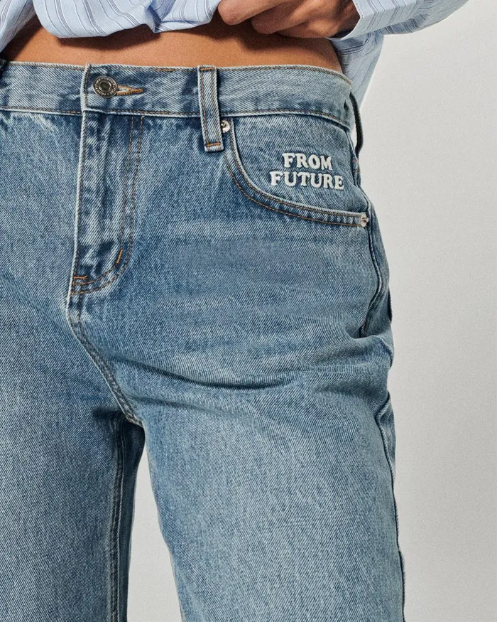 Women Jeans From Future Jackie Jeans Medium Blue