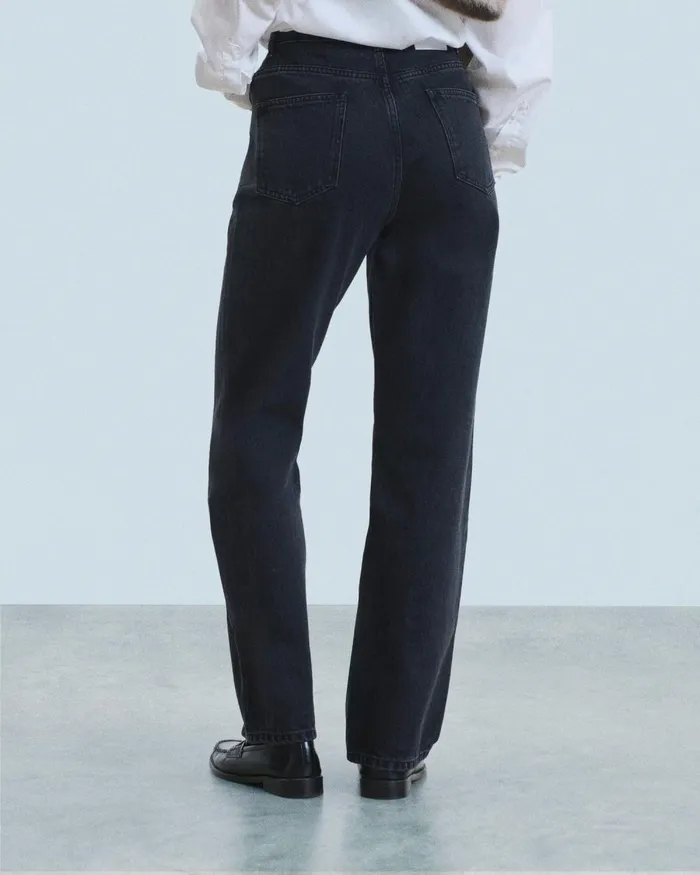Women Jeans From Future Large Straight Leg Jamie Jeans Black