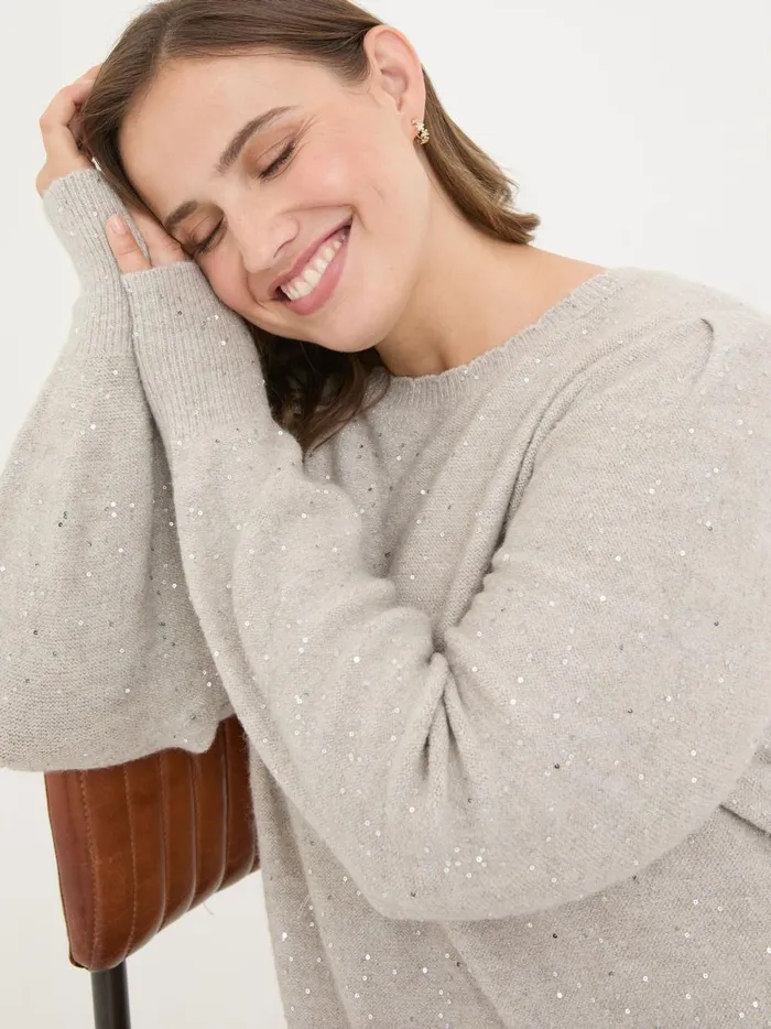 Women Knitwear Fat Face Light Natural Eden Knit Dress Women Knitwear Fat Face Light Natural Eden Knit Dress