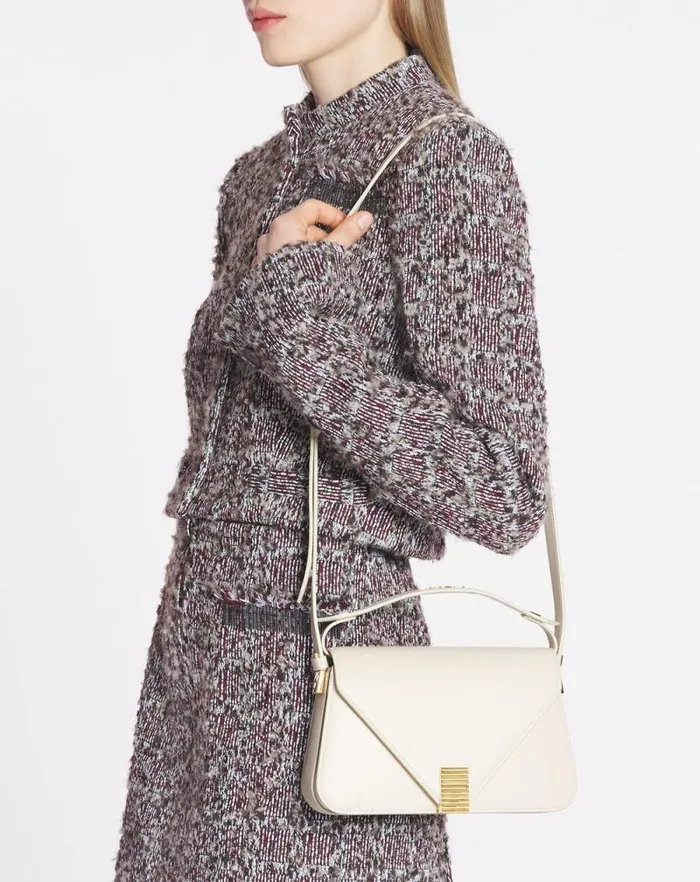 Women Lanvin Crossbody Bags and Shoulder Bags Concerto Arpge Leather Bag Light Beige Women Lanvin Crossbody Bags and Shoulder Bags Concerto Arpge Leather Bag Light Beige