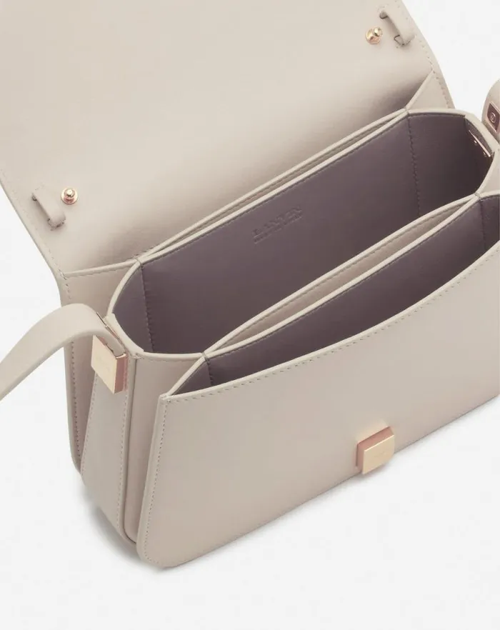 Women Lanvin Crossbody Bags and Shoulder Bags Concerto Arpge Leather Bag Light Beige Women Lanvin Crossbody Bags and Shoulder Bags Concerto Arpge Leather Bag Light Beige