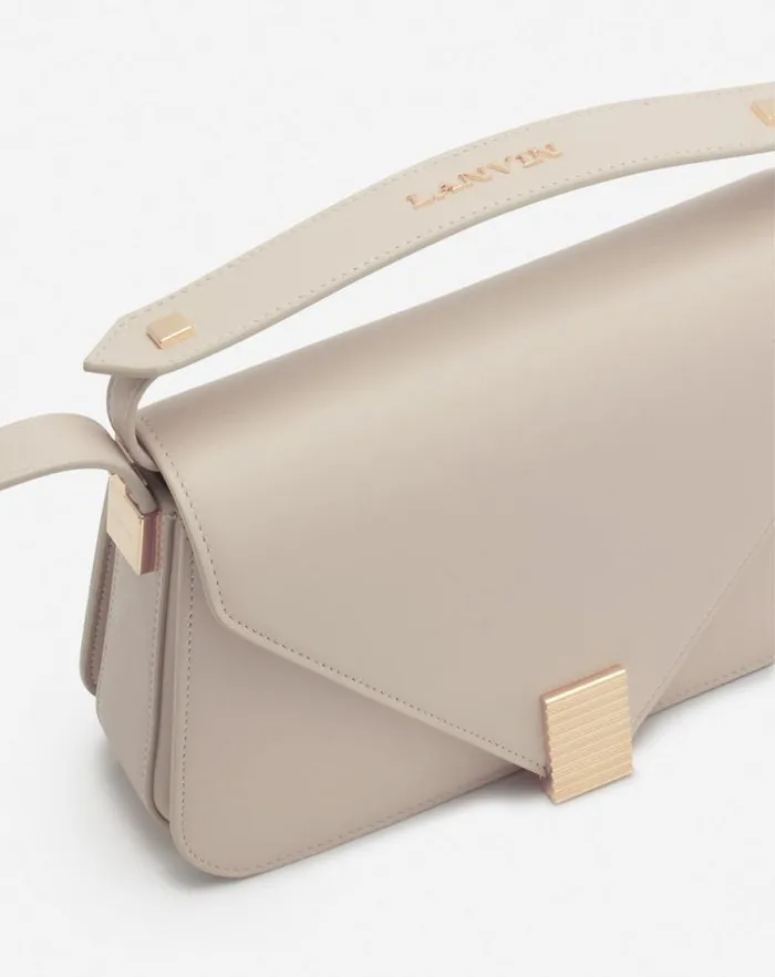 Women Lanvin Crossbody Bags and Shoulder Bags Concerto Arpge Leather Bag Light Beige Women Lanvin Crossbody Bags and Shoulder Bags Concerto Arpge Leather Bag Light Beige