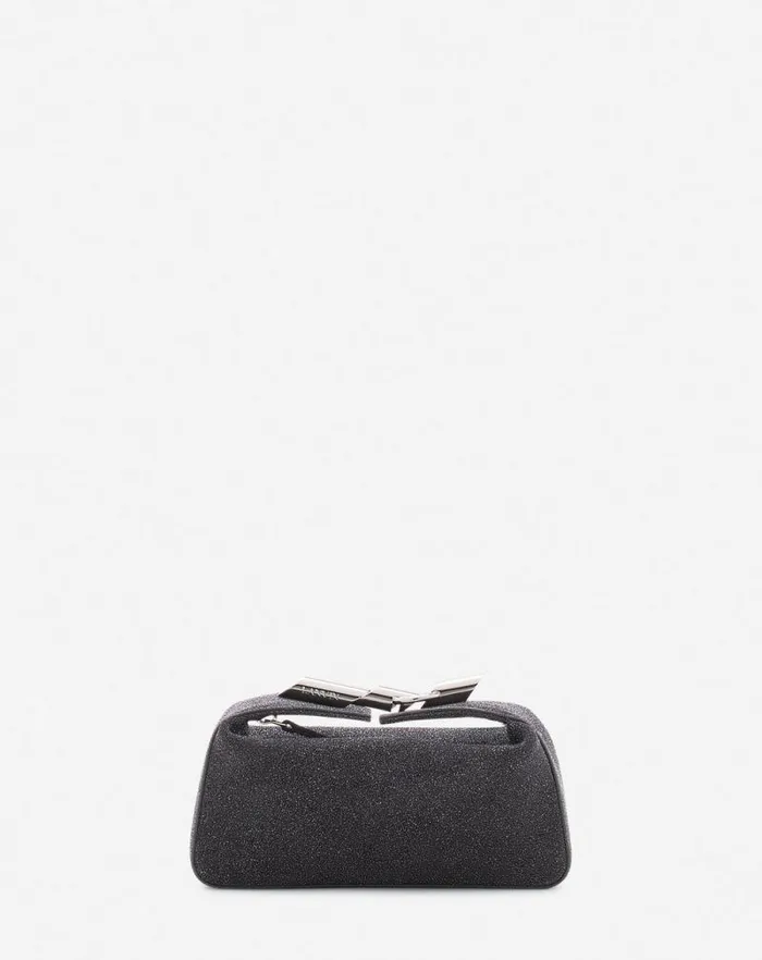 Women Lanvin Crossbody Bags and Shoulder Bags Haute Squence Clutch Bag In Suede Black Women Lanvin Crossbody Bags and Shoulder Bags Haute Squence Clutch Bag In Suede Black