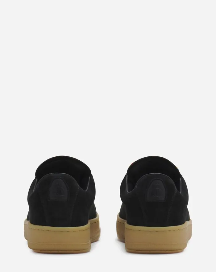 Women Lanvin Sneakers Suede Curb Lite Sneakers Black Women Lanvin Sneakers Suede Curb Lite Sneakers Black
