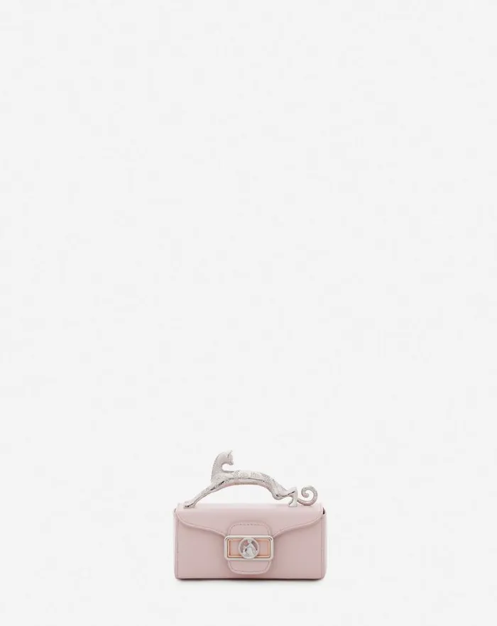 Women Lanvin Wallets and Small Leather Goods Leather Micro Pencil Cat Bag Ros Women Lanvin Wallets and Small Leather Goods Leather Micro Pencil Cat Bag Ros