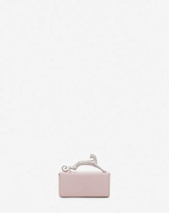 Women Lanvin Wallets and Small Leather Goods Leather Micro Pencil Cat Bag Ros Women Lanvin Wallets and Small Leather Goods Leather Micro Pencil Cat Bag Ros