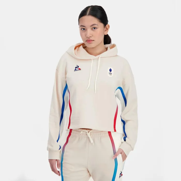 Women Le Coq Sportif Sweatshirts And Hoodies France039s Olympic Team Hoodie