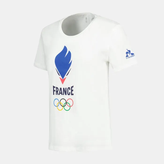 Women Le Coq Sportif Tshirts Polos Shirts And Tops France039s Olympic Team TShirt
