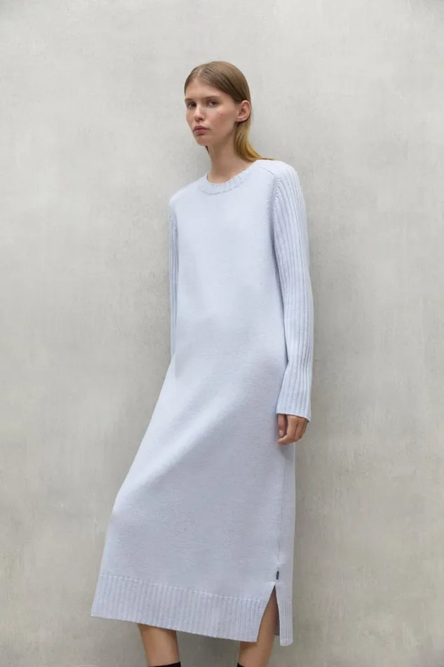 Women Light Blue Eucalipto Dress Ecoalf Dresses
