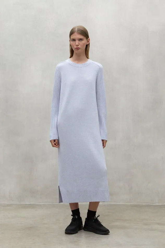 Women Light Blue Eucalipto Dress Ecoalf Dresses