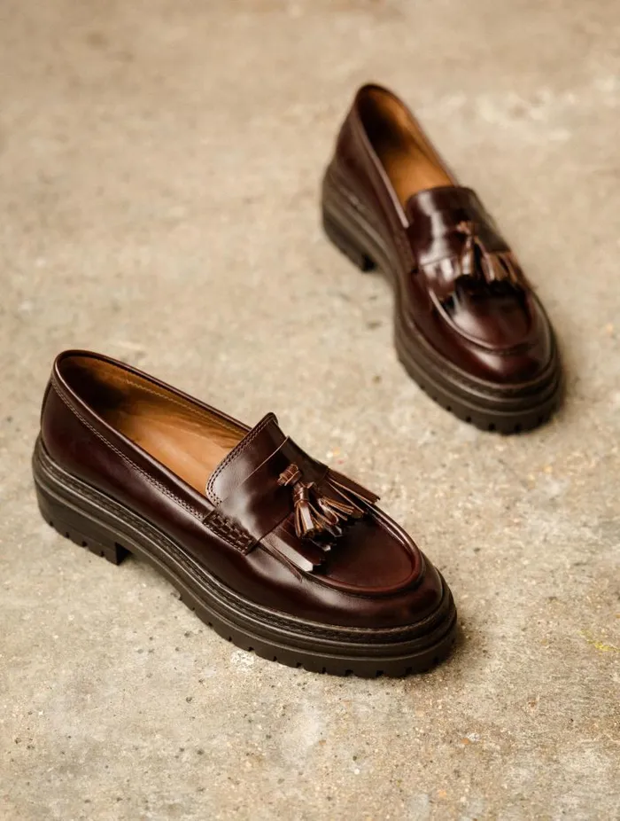 Women Loafers and Derbies Bobbies Deniz Irish Coffee