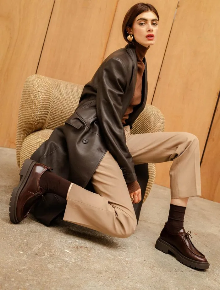 Women Loafers and Derbies Bobbies Noreen Irish Coffee