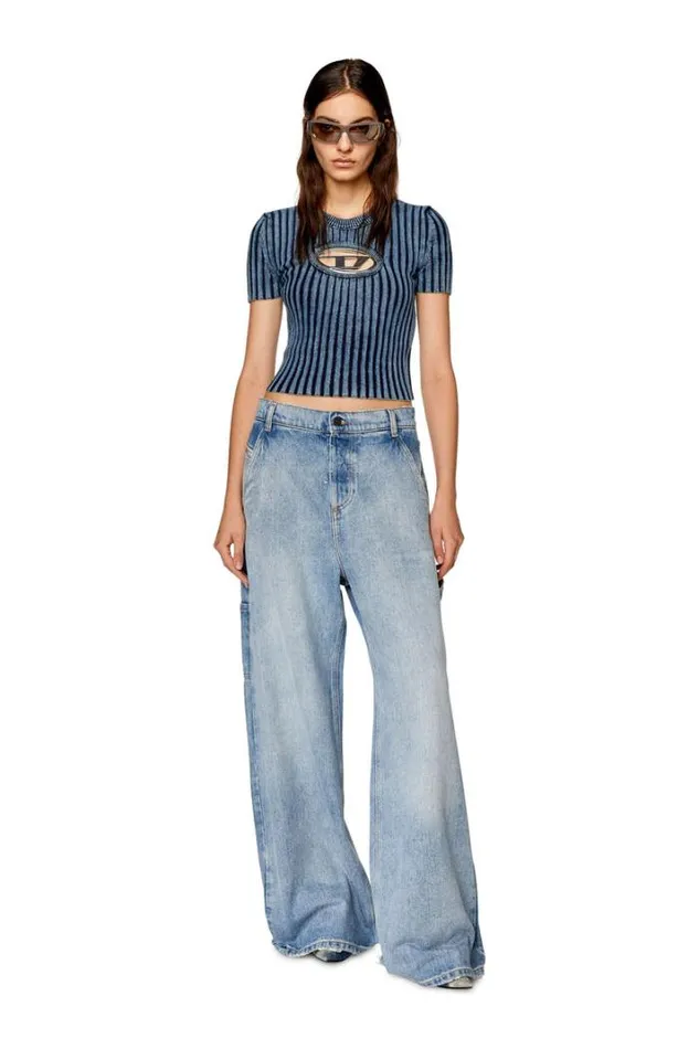 Women MAnaheim Blue Diesel Knitwear
