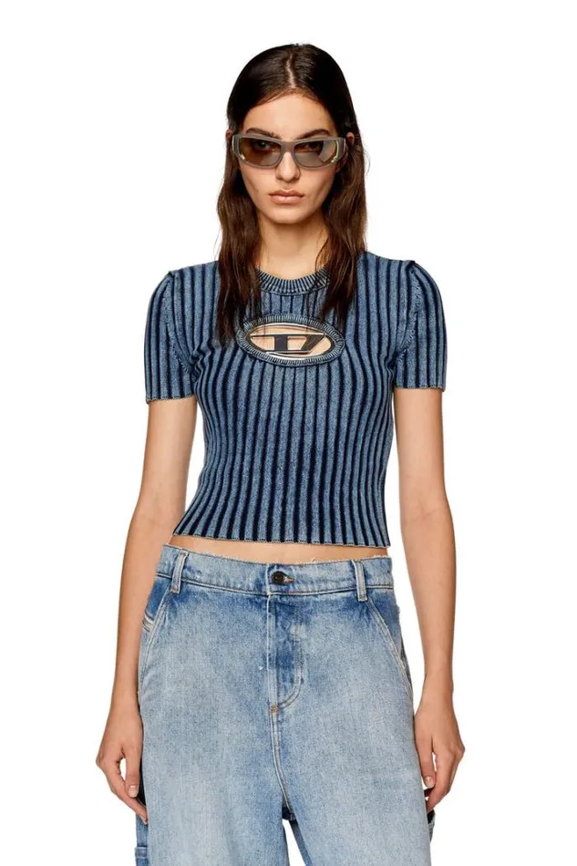 Women MAnaheim Blue Diesel Knitwear Women MAnaheim Blue Diesel Knitwear