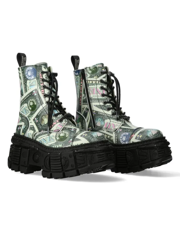 Women MWall126cctC3 New Rock Military