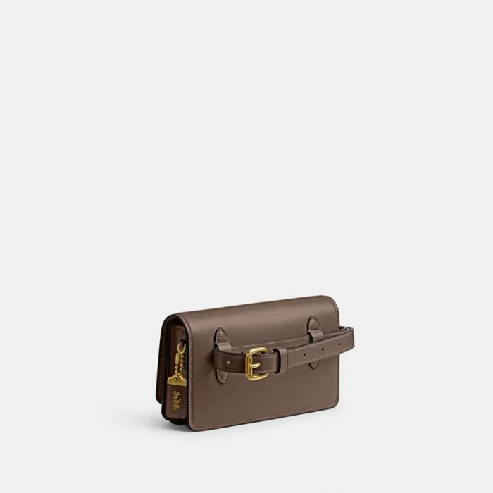 WomenMen Belt Bags Coach Bandit Belt Bag Brassdark Stone