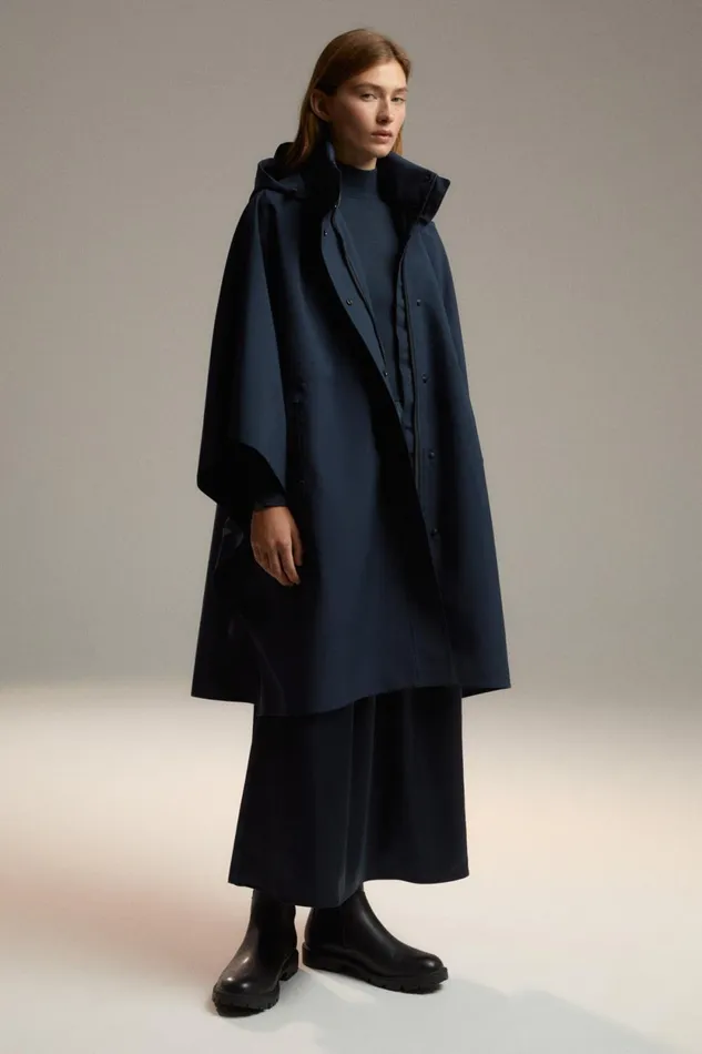 WomenMen Blue Beza Jacket Ecoalf Onepointzero