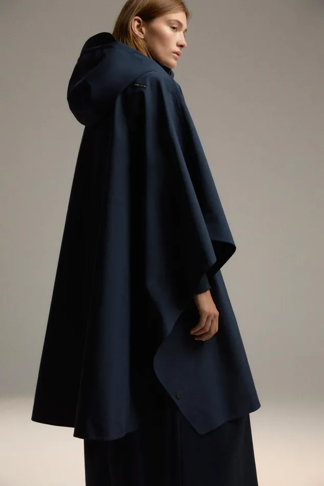 WomenMen Blue Beza Jacket Ecoalf Onepointzero