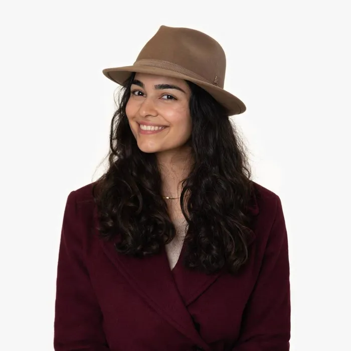 WomenMen Bogart Hats Mayser Collins Hair Felt Bogart Hat Zechbauer Dark Beige WomenMen Bogart Hats Mayser Collins Hair Felt Bogart Hat Zechbauer Dark Beige