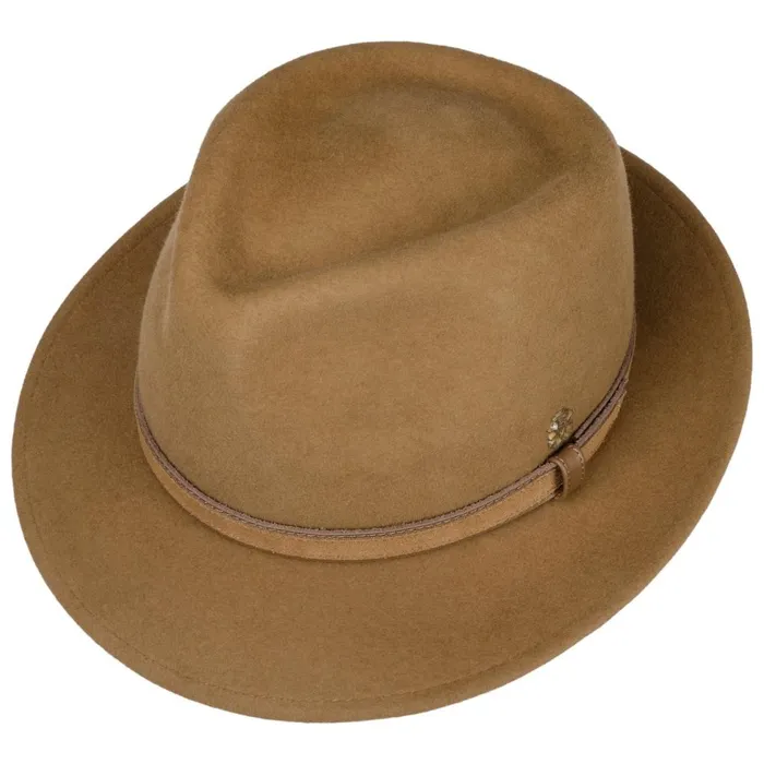 WomenMen Bogart Hats Mayser Collins Hair Felt Bogart Hat Zechbauer Dark Beige WomenMen Bogart Hats Mayser Collins Hair Felt Bogart Hat Zechbauer Dark Beige