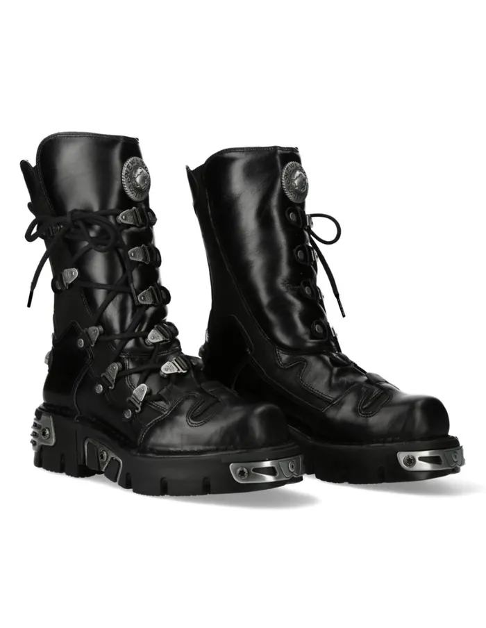 WomenMen Boot Metallic M203C2 New Rock Boots