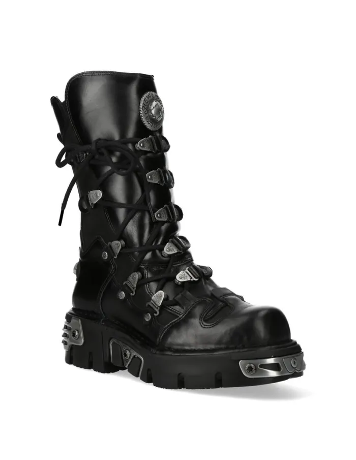 WomenMen Boot Metallic M203C2 New Rock Boots