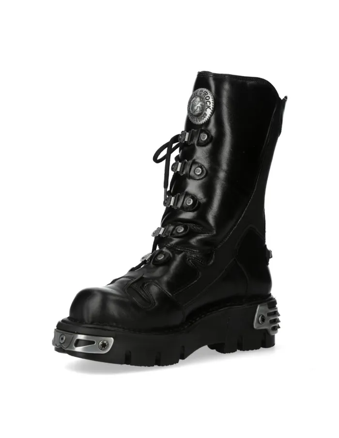 WomenMen Boot Metallic M203C2 New Rock Boots