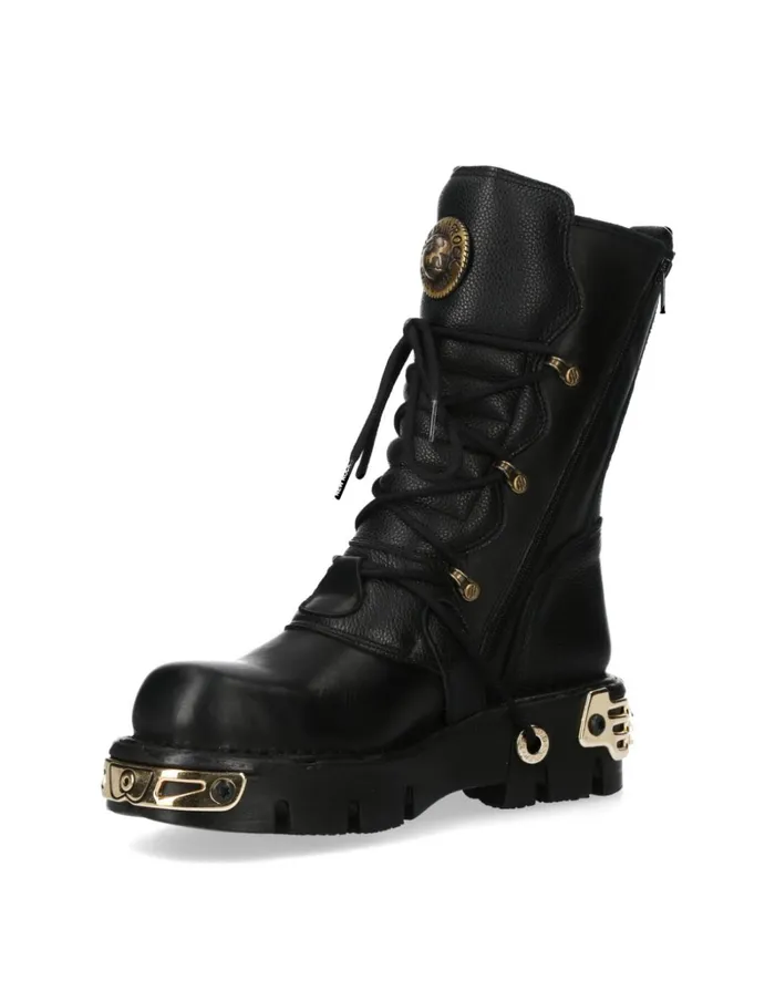 WomenMen Boot Metallic M373C52 New Rock Boots WomenMen Boot Metallic M373C52 New Rock Boots