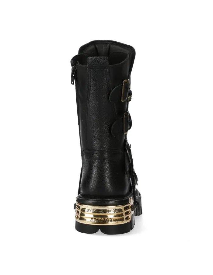 WomenMen Boot Metallic M373C52 New Rock Boots WomenMen Boot Metallic M373C52 New Rock Boots
