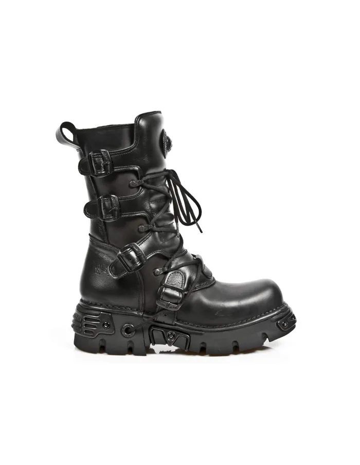 WomenMen Boot Metallic M373C57 New Rock Boots